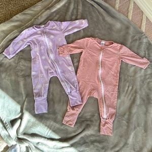 *EUC* Kids Tale 2-Way Zippered Pajamas Bundle